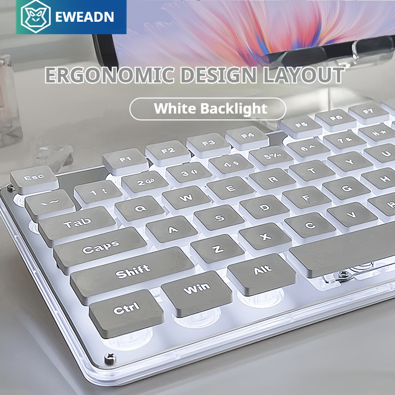 Gaming Keyboard And Mouse Combo - EWEADN V3 wireless Silent Office keyboard