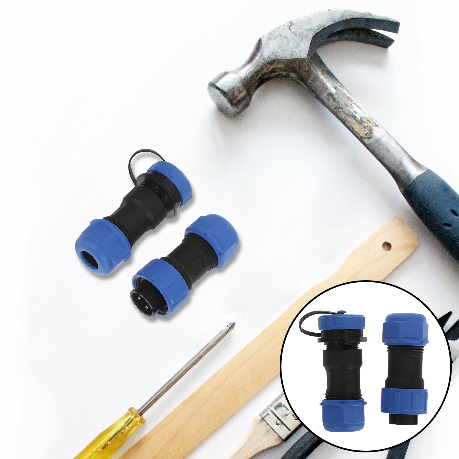 Aviator Connector Kit - 1Set Aviation Waterproof Circular Connector Kit