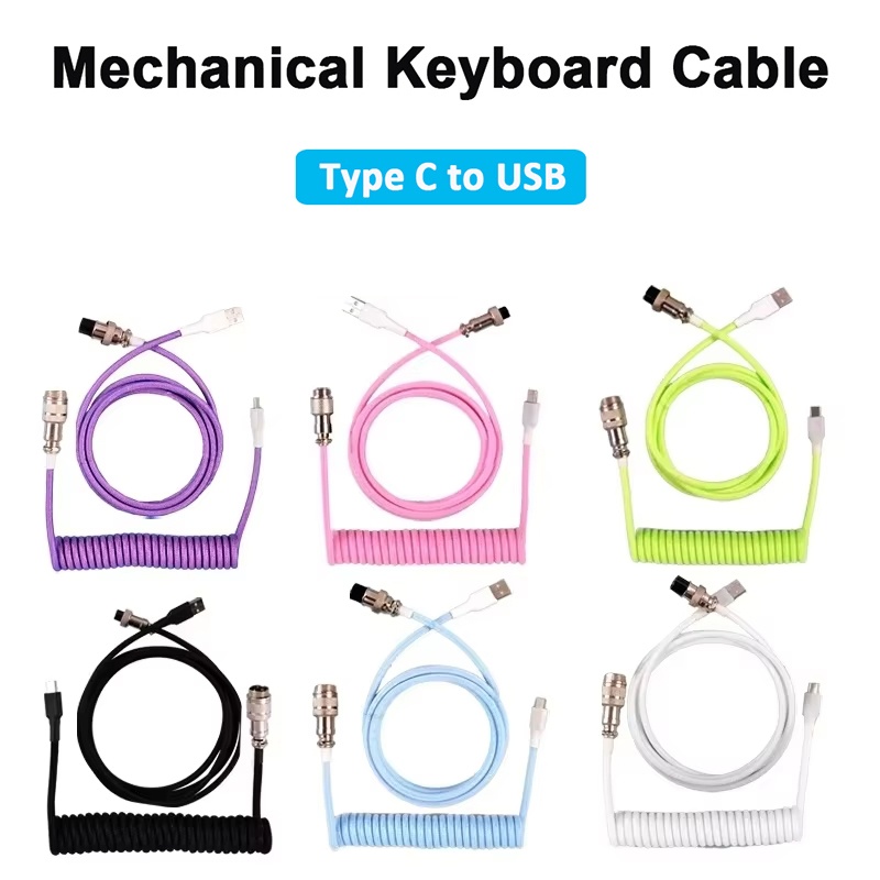Mechanical Keyboard Coiled Cab - Coiled Usb Cable review and price