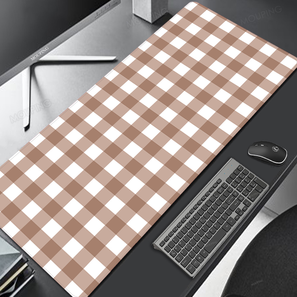 Pink Lattice Mouse Pad Kawaii  - Gaming Keyboard And Mouse Combo review and price