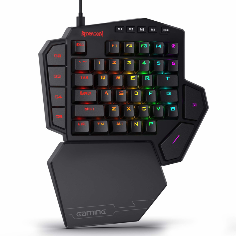 Redragon K585 DITI One-Handed  - Gaming Keyboard 1 Hand review and price