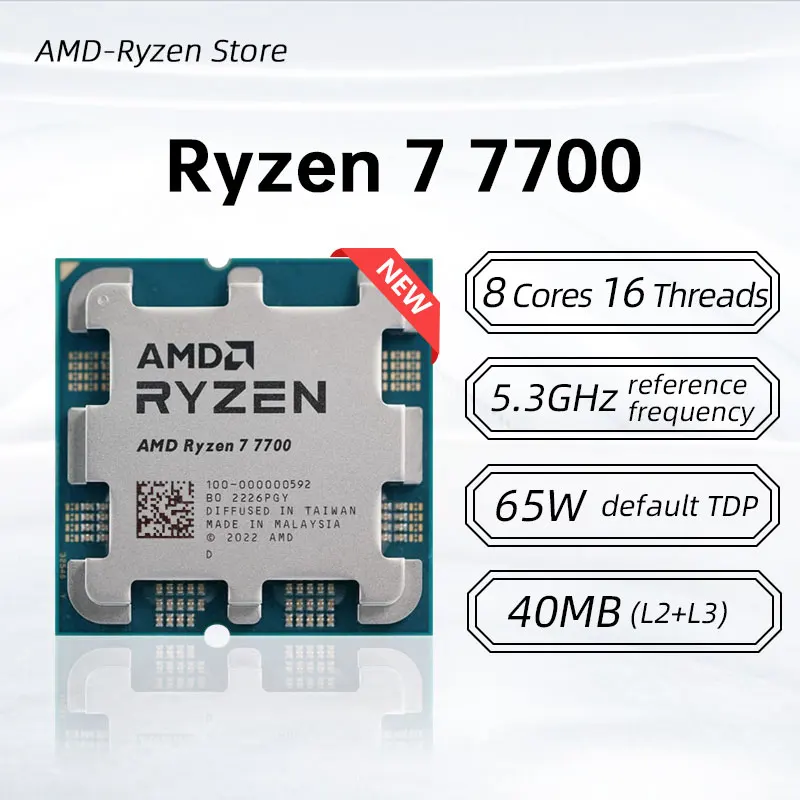 New AMD Ryzen 7 7700 Processor - Amd Cpu Ryzen 7 review and price