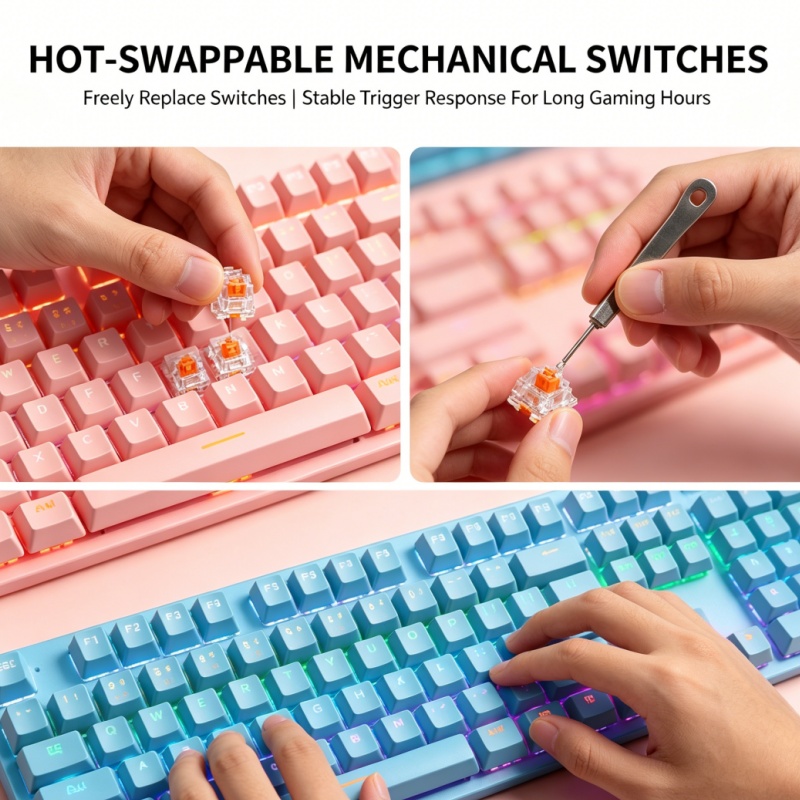 BAJEAL K300 87-Key Wired Mecha - Gaming Keyboard K300 review and price
