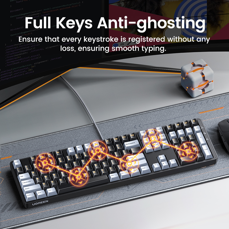 UGREEN Mechanical Keyboard 108 - Gaming Keyboard Corsair review and price