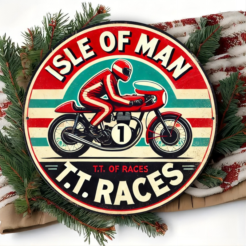 Vintage Isle of for Man TT Rac - Brass Weight Plate review and price