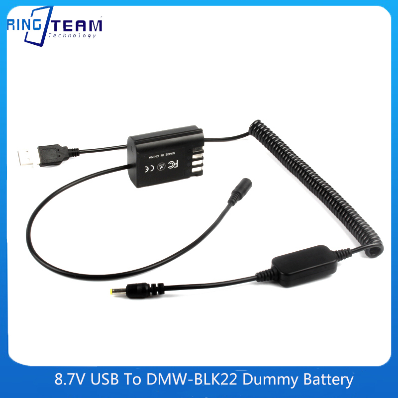 DMW-BLK22 Dummy Battery DMW-DC - Coiled Usb Cable review and price