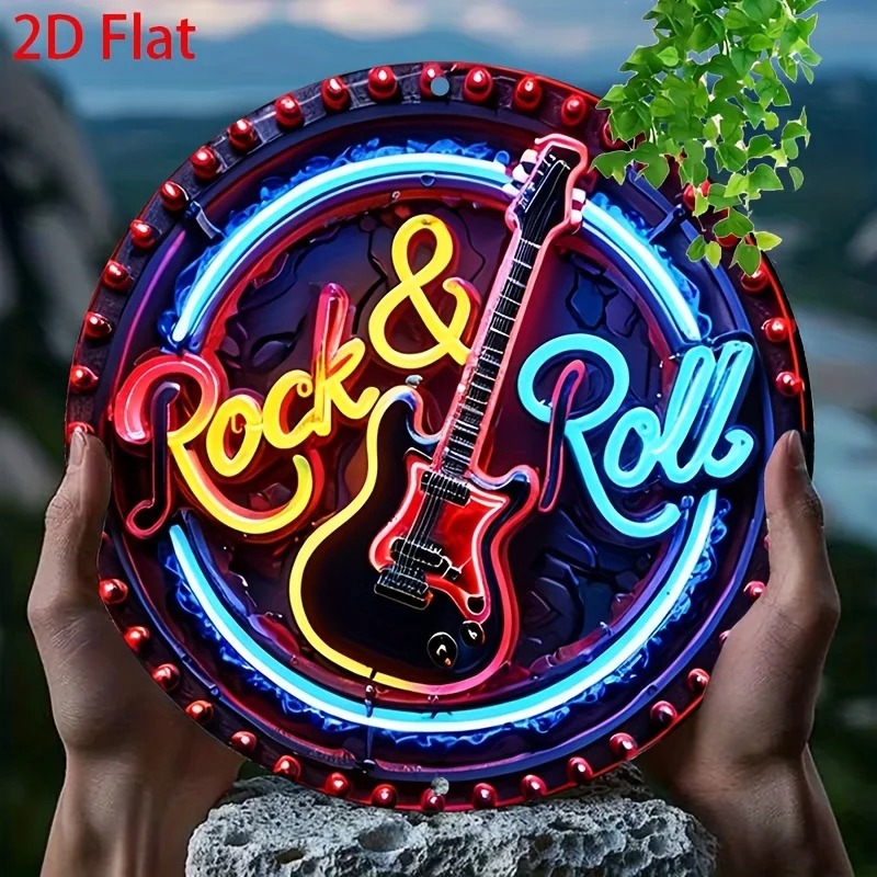 A Vintage Rock Neon Sign, 2Dfl - Brass Weight Plate review and price
