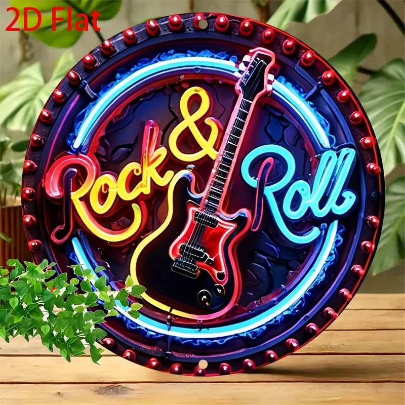 A Vintage Rock Neon Sign, 2Dfl - Brass Weight Plate review and price