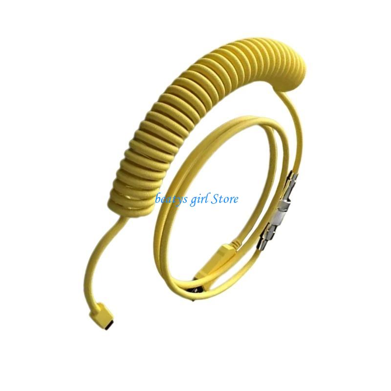 C7AB USB A To Type C Mechanica - Coiled Usb Cable review and price