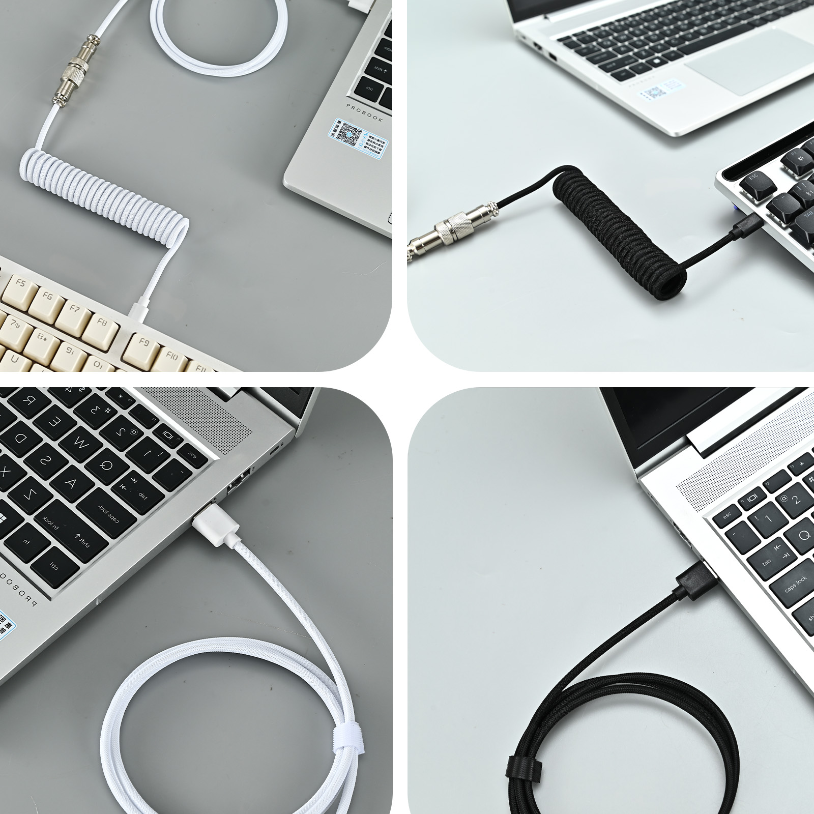 Type C Mechanical Keyboard Coi - Coiled Usb Cable review and price