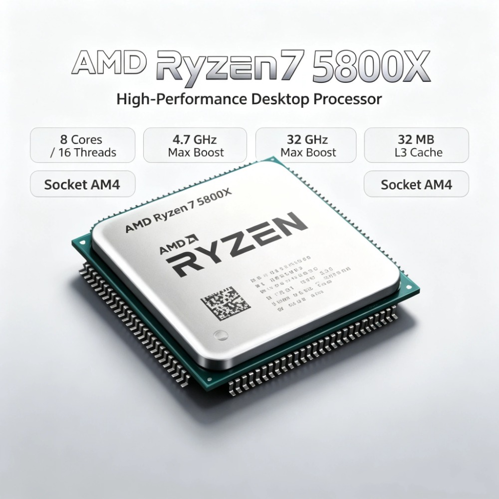 AMD Ryzen 7 5800X Unlocked Ove - Amd Cpu Ryzen 7 review and price